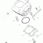 TW 200E Цилиндр