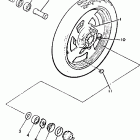 VMX12EC/VMX12E Переднее колесо