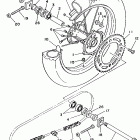 YZ 250 Заднее колесо