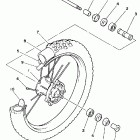 WR 500Z Переднее колесо