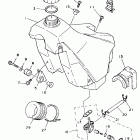 YZ 125 Топливный бак