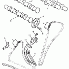 VMX 1200 Цепь механизма газораспределения