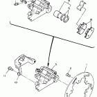 YZ 125 Задний суппорт тормозной