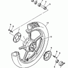 VIRAGO 1100-XV 1100 Переднее колесо