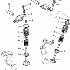 XV1100E/XV1100EC Клапана