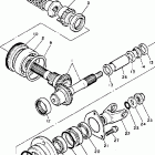 XV1100E/XV1100EC Промежуточный ведущий вал