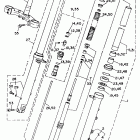 TDM 850E Передняя вилка