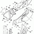 YZ 125 Боковая панель