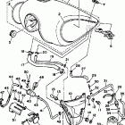 XV1100E/XV1100EC Топливный бак  (только шт. Калифорния)