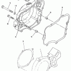 YZ 80 Крышка картера двигателя