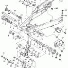 XT 600E Бугель (задний рычаг)