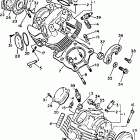 XV750E/XV750EC Головка цилиндра