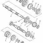 XVZ 1300 Трансмиссия