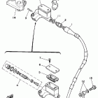 WR 500Z Главный тормозной цилиндр,передний