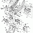 GTS 1000 Подножки