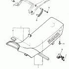 XT 600E Сидение