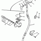 XT 225 Главный тормозной цилиндр,передний