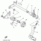 WR 250 Вал переключения