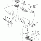 WR 250 Топливный бак