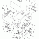 XJ 600S Подножки