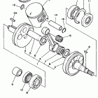 RT 180 Коленчатый вал и Поршень