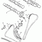 XVZ 1300 Цепь механизма газораспределения