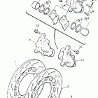 XVZ 1300 Передний тормозной суппорт