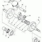 RT 100 Коленчатый вал и Поршень