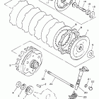 TW 200E Сцепление
