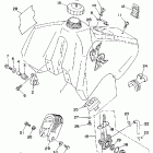WR 500Z Топливный бак