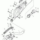 XT 600E Выхлопная система