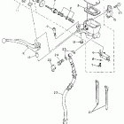 XJ 600S Главный тормозной цилиндр,передний