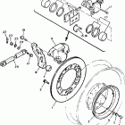 VMX12EC/VMX12E Задний суппорт тормозной