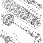 XV1100E/XV1100EC Сцепление