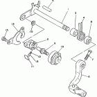 YZ 250 Вал переключения
