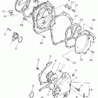 FZR1000 Крышка картера двигателя