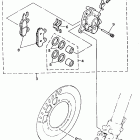 YZ 125 Передний тормозной суппорт