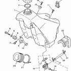 YZ 250 Топливный бак