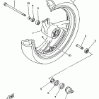 TDM 850E Переднее колесо