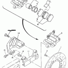 YZ 80 Задний суппорт тормозной
