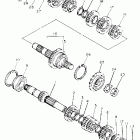 XJ 600S Трансмиссия