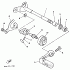 YZ 125 Вал переключения
