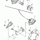 YZ 125 Задний суппорт тормозной