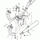 FJ1200 Выхлопная система