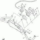 FZR 600RD Радиатор и Патрубки
