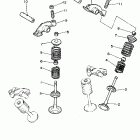 Virago 750 Клапана