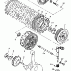 XT 600E Сцепление