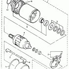 FZR 600RD Стартер электрический