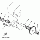 XT350D Тахометр