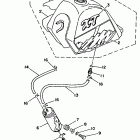 XT350D Топливный бак (только шт.Калифорния)